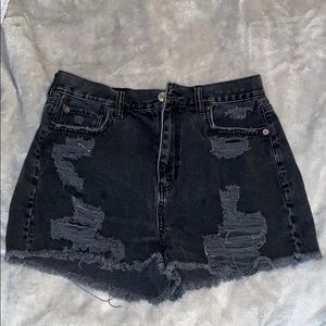 American eagle demin shorts
